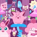  :3 aqua_eyes artist_name ballonlea blush blush_stickers building clefairy closed_mouth commentary dated english_commentary fairy_type_theme_(pokemon) fang fangs highres house igglybuff impidimp in-universe_location milcery mimikyu morelull mushroom no_humans on_roof one_eye_closed open_mouth pointy_ears pokemon pokemon_(creature) pokemon_focus pokemon_sword_and_shield ralts ribombee signature slurpuff smile stevedoodled togepi tongue tongue_out tree wigglytuff 