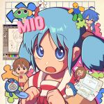  animal_costume azumanga_daioh blue_eyes blue_hair character_request chibi chibi_inset frog_boy handheld_game_console highres izumi_konata jigsaw_puzzle keroro keroro_gunsou lucky_star mii_(nintendo) multiple_girls nichijou nintendo_3ds noob_(roblox) penguin_costume pikmin_(creature) pikmin_(series) pokemon pokemon_(creature) poliwag puzzle red_pikmin roblox school_uniform solo_focus sunnkyazawa 