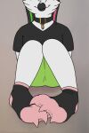 aaron_amethyst aaron_amethyst_(character) absurd_res ankle_socks anthro avian bird boxer_briefs clothing collar eyes_closed feet foot_focus footwear green_clothing green_underwear hi_res horned_owl male owl shirt smile snowy_owl socks solo topwear true_owl underwear