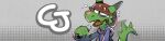  2019 4:1 4_fingers anthro blue_clothing blue_hoodie blue_topwear blush cj_(crackajackin) claws clothed clothing crackajackin digital_media_(artwork) embarrassed fingers green_body hat headgear headwear hi_res hoodie long_image male open_mouth simple_background solo spiked_tail spikes spikes_(anatomy) tail text topwear wide_image 