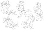 2013 2_heads 2_tails 3_claws 3_fingers 3_toes anthro black_and_white blush bodily_fluids claws clothed clothing crackajackin diaper diaper_only digital_media_(artwork) dragon embarrassed feces feet fingers genital_fluids ianus_and_janus incontinence male monochrome multi_head multi_tail multiple_scenes mythological_creature mythological_scalie mythology pooping scalie simple_background soiled_diaper soiling solo tail toe_claws toes topless unclean_diaper urine used_diaper wearing_diaper wet_diaper white_background wingless_dragon