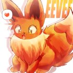 2026 blush blush_lines brown_body brown_eyes brown_fur canid canine colored colored_line_art daww digital_drawing_(artwork) digital_media_(artwork) dipstick_tail eevee felipotyphlosion female female_feral feral fluffy fluffy_ears fluffy_tail fur generation_1_pokemon glistening glistening_eyes heart_symbol hi_res light lighting long_ears mammal markings neck_tuft nintendo open_mouth open_smile pokemon pokemon_(species) simple_background smile solo speech_bubble tail tail_markings tan_body tan_fur text tuft white_background