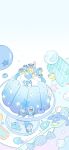  blueberry bubble candy cat cat_(summernight_12) cinnamoroll coca-cola commentary_request doraemon doraemon_(character) dororo_(keroro_gunsou) food fruit fuwa_fuwa_cinnamoroll gelatin highres holding holding_spoon keroro_gunsou korean_commentary marill musical_note pokemon pokemon_(creature) popsicle qoo_(character) rabbit sanrio shark spheal spoon squirtle squirtle_squad star_(symbol) summernight_12 sunglasses wobbuffet yume_kawaii 