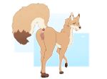 absurd_res anal animal_genitalia animal_vulva anus australian_shepherd barbouille_pierre barbouillepierre big_butt blue_eyes bodily_fluids butt canid canine canine_genitalia canine_vulva canis digital_media_(artwork) domestic_dog feet female feral fluffy fluffy_tail fox fur genitals herding_dog heterochromia hi_res juno_(barbouillepierre) looking_at_viewer mammal mixed_breed nude open_mouth orange_eyes pastoral_dog pawpads paws presenting presenting_hindquarters sheepdog smile solo tail tan_body tan_fur thick_thighs toes tongue tongue_out vulva