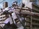  artist_request assault_visor building cable cityscape damaged earth_federation earth_federation_space_forces gm_sniper_ii green_assault_visor gundam gundam_0080 gundam_perfect_file holding holding_weapon kneeling magazine_scan mecha mecha_focus mobile_suit no_humans official_art painting_(medium) realistic robot roundel scan scene_reference science_fiction scope solo traditional_media weapon window 