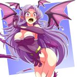  devil dress no_bra nopan star_ocean tagme torn_clothes wardrobe_malfunction wings 