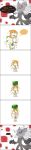  absurdres animal_ears anklet black_fur black_nose colored_sclera cube digitigrade dog_girl dog_tail freedom_planet freedom_planet_1 furry furry_female furry_male green_eyes grey_mask highres hoshinousagi infinite_(sonic) jackal_boy jackal_ears jackal_tail jewelry mask milla_basset orange_hair red_sclera short_hair sonic_(series) sonic_forces speech_bubble tail tall_image two-tone_fur vertical_scroll_comic white_fur 