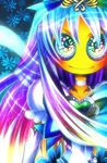  acid_trip bad_id bad_pixiv_id blue choker cure_marine heartcatch_precure! highres kurumi_erika magical_girl ninomae precure solo white_choker 