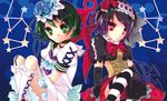  alternate_costume bad_id bad_pixiv_id houjuu_nue kaza lolita_fashion multiple_girls murasa_minamitsu thighhighs touhou wings 