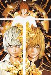  death_note male mello near obata_takeshi yagami_light 