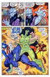  beast captain_america iron_man janet_van_dyne marvel she-hulk vision wasp wonder_man x-men 
