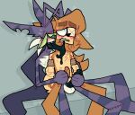 2020 alfred_(twisted-doctor) anthro arms_tied ball_size_difference balls band-aid bandage big_penis black_penis black_tongue blush bodily_fluids bound canid canine canis cheek_tuft chest_tuft doll_eye domestic_cat domestic_dog dominant dominant_anthro drooling duo ears_down eyebrows facial_tuft felid feline felis french_kissing fur genitals hair head_tuft kissing long_hair looking_down looking_up male mammal markings masturbation mystery_(twisted-doctor) nipples nonbinary_(lore) notched_ear nude on_lap orange_body oriental_longhair penis penis_size_difference pivoted_ears pupils questionable_consent saliva saliva_string shadow shiba_inu signature simple_background sitting sitting_on_lap slit_pupils small_penis spitz striped_body striped_fur striped_markings striped_tail stripes submissive submissive_male surgical_suture sweat sweatdrop tail tail_markings tan_body tan_fur tongue tuft vein yellow_sclera zaphaaa