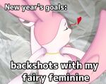background_image bed big_tail bow_(anatomy) bow_ribbon cora_(joshuas) digital_drawing_(artwork) digital_media_(artwork) eeveelution eyes_closed female feral first_person_view fur furniture generation_6_pokemon heart_symbol jewelry joshuas multicolored_body multicolored_fur necklace nintendo offscreen_character offscreen_sex pink_body pink_ears pink_fur pink_paws pink_tail pokemon pokemon_(species) quadruped ribbons_(anatomy) solo sylveon tail text white_body white_fur