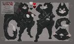 abdominal_scar absurd_res anthro anus areola arm_scar avian beak beak_scar big_areola big_breasts big_butt big_tail bird black_body black_feathers blade breasts butt canid canine canis claws curvy_figure disembodied_hand english_text erect_nipples facial_scar feathers female flexing flexing_bicep fluffy fluffy_tail genitals hammer heart_symbol hi_res hybrid leg_scar littleclown long_neck long_tail looking_at_viewer looking_back mammal model_sheet muscular muscular_female neck_tuft nevermore_(anunusedaccount) nipples nude open_mouth owl paws red_eyes scar sharp_beak slightly_chubby smile solo spine spread_butt spreading tail tail_blade tail_scar text thick_thighs thigh_scar tools tuft voluptuous vulva weapon weapon_tail white_anus white_areola white_body white_feathers white_nipples white_vulva wolf y_anus
