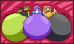 2026 5:3 abdominal_bulge ambiguous_gender ambiguous_prey anthro anthro_pred aquatic aquatic_dragon arm_tuft basset_hound belly big_belly big_breasts black_body black_bodysuit black_border black_clothing black_fur black_skinsuit bloated blue_clothing bodysuit border breasts canid canine canis carol_tea chomper213 cleavage clothed clothing digital_drawing_(artwork) digital_media_(artwork) dipstick_tail domestic_dog dragon earpiece felid feline felis female female_anthro female_pred floppy_ears freedom_planet fur galaxytrail green_body green_fur group hair hand_on_belly hi_res horn huge_belly huge_breasts hunting_dog hyper hyper_belly inner_ear_fluff mammal markings milla_basset multiple_pred mythological_creature mythological_scalie mythology narrowed_eyes navel one_eye_closed onomatopoeia orange_hair purple_body purple_hair red_clothing rumbling_stomach sash_lilac scalie scarf scent_hound shoulder_tuft skinsuit sleeveless_shirt sleeveless_topwear smile sound_effects striped_markings stripes tail tail_markings text tight_clothing topwear trio tuft vest vore white_body white_clothing white_fur wildcat wink yellow_clothing yellow_topwear yellow_vest