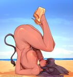 2026 animal_genitalia animal_humanoid animal_penis asinus asinus_humanoid autofellatio beach big_breasts big_penis breasts clothing donkey_humanoid equid equid_humanoid equine equine_genitalia equine_humanoid equine_penis footwear footwear_only gembala_(nofuture) genitals glistening glistening_body glistening_breasts glistening_skin gynomorph hair hi_res high_heels huge_penis humanoid intersex mammal mammal_humanoid masturbation mostly_nude nipples nofuture oral oral_masturbation penile penile_masturbation penis platform_footwear platform_heels purple_hair shoes shoes_only solo tail tan_body tan_skin