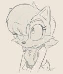 anthro bangs belt breasts chipmunk clothed clothing facial_tuft featureless_breasts female ground_squirrel looking_up mammal open_clothing open_topwear open_vest rodent sally_acorn sciurid scut_tail sega seraphine_the_tiger short_tail snout sonic_the_hedgehog_(satam) sonic_the_hedgehog_(series) tail topwear tuft vest