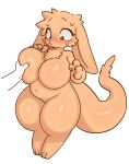 2026 anthro big_breasts biped blush blush_lines bodily_fluids breast_fondling breast_play breasts cel_shading cheek_tuft chest_tuft constricted_pupils curvy_figure digital_drawing_(artwork) digital_media_(artwork) digitigrade disembodied_hand dragon duo embarrassed facial_tuft featureless_breasts female female_anthro floppy_ears fondling fur fur_tuft furred_dragon furred_scalie hand_on_breast head_tuft hi_res huge_breasts korean_description looking_at_another lop_ears macon_maro monotone_body monotone_fur mythological_creature mythological_scalie mythology navel nimp_dragon_(character) non-mammal_breasts non-mammal_navel nude nude_anthro nude_female orange_body orange_fur overweight overweight_female pupils red_eyes scalie shaded simple_background small_pupils sweat tail tail_tuft thick_thighs three-quarter_view tuft voluptuous voluptuous_anthro voluptuous_female white_background wide_hips