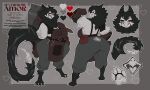 absurd_res anthro apron arm_scar avian beak beak_scar big_breasts big_butt big_tail bird black_body black_feathers blacksmith blade breasts butt canid canine canis chisel claws clothed clothing curvy_figure english_text facial_scar feathers female flexing flexing_bicep fluffy fluffy_tail hammer heart_symbol hi_res hybrid littleclown long_neck long_tail looking_at_viewer looking_back mammal model_sheet neck_tuft nevermore_(anunusedaccount) open_mouth owl pawpads paws pouch_(clothing) red_eyes scar sharp_beak smile solo spine tail tail_blade tail_scar text thick_thighs tongs tongue tools tuft voluptuous weapon weapon_tail white_body white_feathers wolf