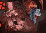 3_heads absurd_res anal anal_penetration anus bdsm bondage bound buttplug chain claws collar european_mythology fangs female female_feral feral genitals greek_mythology hi_res horn hydra multi_head mythology nsfuwu4 object_in_ass paws penetration plug_(sex_toy) sex_toy sex_toy_in_ass sex_toy_insertion sharp_teeth solo suspension suspension_bondage tail teeth vibrator vibrator_in_ass vulva