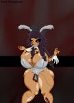 4_hands absurd_res big_breasts big_butt bow_headwear bow_tie breasts bunny_costume butt clothing costume cyn_(murder_drones) easter eldritch_abomination fake_ears fake_rabbit_ears female glitch_productions hair headgear headwear hi_res holidays huge_breasts huge_butt humanoid long_hair machine multi_hand murder_drones playboy_bunny ponytail robot robot_humanoid solo stitch_(sewing) tessa_(murder_drones) thick_thighs undead wide_hips worker_drone xml_xrossover_(artist) zombie