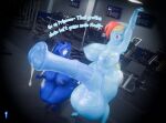 3d_(artwork) ambiguous_gender animal_genitalia animal_penis anthro areola balls big_balls big_breasts big_penis blender_(artwork) blender_cycles_(artwork) blue_areola blue_balls blue_body blue_breasts blue_eyeshadow blue_nipples blue_penis bodily_fluids breasts cryowolf9 cum digital_media_(artwork) duo equid equine equine_genitalia equine_penis eyeshadow female friendship_is_magic genital_fluids genitals glistening glistening_areola glistening_balls glistening_body glistening_breasts glistening_genitalia glistening_nipples glistening_penis glistening_thighs gynomorph hasbro hi_res horse huge_balls huge_breasts huge_penis hyper hyper_balls hyper_genitalia hyper_penis intersex leaking_cum makeup mammal my_little_pony nipples nude penis pony princess_luna_(mlp) rainbow_dash_(mlp) text