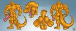 2025 abs anthro anus balls dinosaur extreme_dinosaurs featureless_chest genitals hi_res male model_sheet muscular muscular_male non-mammal_balls nude pecs penis pink_penis prehistoric_species reptile rhinoking saurischian scalie signature solo t-bone_(extreme_dinosaurs) theropod tyrannosaurid tyrannosauroid tyrannosaurus tyrannosaurus_rex vein veiny_muscles veiny_penis