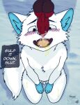 animal_genitalia animal_penis anthro anthroterra arctic_fox avarice_(anthroterra) blush bodily_fluids canid canine canine_genitalia canine_penis dirty_talk drinking drinking_urine english_text erection fox genital_fluids genitals knot knotted_penis male male/male male_peed_on male_peeing male_peeing_on_male mammal offscreen_character outside peeing peeing_on_another peeing_while_erect penis profanity rape_play rumortheseagull small_penis snow speech_bubble steam text true_fox urine urine_in_mouth urine_on_chest urine_on_face watersports