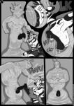 2022 animal_genitalia animal_penis anthro backwards_baseball_cap backwards_hat balls baseball_cap big_penis bodily_fluids bound_prey bovid bovine bulge cattle clenched_teeth clothing comic coughing_cum cum dated dominant duo ejaculation equid equine equine_genitalia equine_penis erection forced fully_inside gagging genital_fluids genitals goo_creature goo_tentacles goo_vore group hand_on_another's_face hand_on_another's_head hat head_push headgear headwear horn jock male male/male male_pred male_prey mammal medial_ring monochrome muscular muscular_pred muscular_prey nipple_piercing nipple_ring nipples open_mouth oral penis penis_in_mouth piercing profanity questionable_consent restrained ring_piercing smile tail teeth tentacles text translucent translucent_body trio url vein veiny_penis vore whitecolt_productions zebra