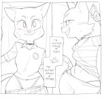 2026 2koma 4_fingers accessory anthro aroused big_ears big_eyes big_iris biped black_and_white black_text blush bodily_fluids bottomwear bottomwear_down breasts cartoon_network choker claws clothed clothed_anthro clothed_female clothing collared_shirt comic condom crossover curved_eyebrows dbaru decorative_pin digital_drawing_(artwork) digital_media_(artwork) domestic_cat duo english_text eyebrows eyelashes felid feline felis female finger_claws fingers fran_(litterbox_comics) front_view fully_clothed fully_clothed_anthro fully_clothed_female fur half-closed_eyes hand_on_hip hand_on_own_hip hi_res holding_condom holding_object humanoid_hands iris jewelry jujutsu_kaisen legs_together litterbox_comics long_eyelashes looking_at_another looking_at_viewer mammal markings mature_anthro mature_female medium_breasts monochrome narrowed_eyes necklace nicole_watterson no_pupils open_mouth open_smile pants parody pattern_clothing pattern_shirt pattern_t-shirt pattern_topwear pin_accessory pin_button pink_blush pointy_ears pose prick_ears sexual_barrier_device shirt sketch sketch_background skirt skirt_down smile smiling_at_another smiling_at_viewer snout spot_color standing striped_body striped_clothing striped_fur striped_head striped_markings striped_shirt striped_t-shirt striped_tail striped_topwear stripes sweat sweatdrop t-shirt tabby_cat tail tail_markings text text_box the_amazing_world_of_gumball thick_thighs thong thong_straps three-quarter_view topwear underwear unused_condom whisker_markings wrapped_condom