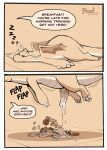 2026 2_panel_comic after_anal after_sex anal animal_genitalia anklet anthro balls_deep ben_(braeburned) big_top_small_bottom bodily_fluids bottomless braeburned breakfast_(braeburned) butt claws clothed clothing cock_warming comic cum cum_drip cum_in_ass cum_inflation cum_inside dialogue dizzy_eyes dominant dragon dragonite dripping duo english_text felid feline from_behind_position generation_1_pokemon genital_fluids genitals hi_res inflation interspecies jewelry larger_dom larger_on_top lying male male/male male_on_top male_penetrating mammal meowth mythological_creature mythological_scalie mythology nintendo obscured_partner on_front on_top partially_clothed paws penetration penis pokemon pokemon_(species) prone_bone_position pull_out scalie scar sex shirt size_difference sleep_sex sleeping smaller_penetrated smothering speed_bump_position stealth_sex tapering_penis text topwear topwear_only wings