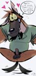 absurd_res anthro anus armpit_hair balls black_armpit_hair black_eyebrows black_facial_hair black_goatee black_nose black_pubes black_tail blush blush_lines bodily_fluids body_hair bottomless bottomless_anthro bottomless_male brown_body brown_fur canid canine canis clothed clothing dialogue domestic_dog eager english_text eye_bags eyebrows facial_hair flying_sweatdrops foreskin fur genital_fluids genitals goatee green_clothing green_shirt green_topwear hairy_balls heart_symbol hearts_around_head heterochromia hi_res humanoid_genitalia humanoid_penis long_ears looking_at_viewer looking_down looking_down_at_viewer looming low-angle_view male male_anthro mammal mcthundergoose missing_tooth multicolored_body multicolored_fur musclegut muscular muscular_anthro muscular_male notched_ear on_top_of_viewer open_clothing open_shirt open_topwear penis precum precum_on_balls precum_on_leg precum_string pubes rick_(mcthundergoose) shirt signature simple_background slightly_chubby slightly_chubby_anthro slightly_chubby_male smile smiling_at_viewer solo speech_bubble sweat sweatdrop tail tail_motion tailwag tan_body tan_fur text toony topwear vein veiny_penis white_background worm's-eye_view x_anus
