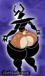 2026 3:5 4_fingers anthro antlers armor artist_name big_butt biped black_armor brown_body butt cattowdraws colored colored_line_art december_holiday deer deltarune digital_drawing_(artwork) digital_media_(artwork) exposed exposed_butt fawn_spots female female_anthro fingers full-length_portrait glowing hi_res horn huge_thighs mammal mrdarknessart1's_roaring_knight multicolored_body multicolored_butt new_world_deer outline portrait pose purple_background rear_view reindeer roaring_knight scut_tail short_tail simple_background solo tail text thick_thighs three-quarter_portrait two_tone_body two_tone_butt unconvincing_armor undertale_(series) white_glow white_line_art white_outline