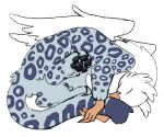 6:5 alpha_channel anthro avian bird columbid cuddling d0ctor dove felid gabriel_(d0ctor) gryphon male mammal mythological_avian mythological_creature mythology pantherine snow_leopard solo