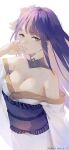  genshin_impact japanese_clothes no_bra open_shirt raiden_(genshin_impact) swkl:d 