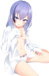  dress_shirt no_bra open_shirt otokuyou pantsu 