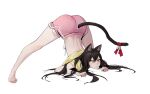  animal_ears ass dongho_kang nekomimi shirt_lift tagme tail 