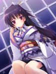  chamio77 hapymaher hasuno_saki japanese_clothes tagme 