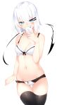  bra otokuyou pantsu thighhighs undressing 