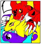  digimon guilmon renamon tagme 