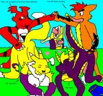  crash_bandicoot crossover digimon guilmon renamon spyro_the_dragon uknown 