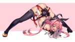  all_male animal_ears armor ass astolfo blush bow bunny_ears chan100577 fang fate/grand_order fate_(series) gloves long_hair male parody pink_eyes pink_hair skirt tail thighhighs third-party_edit trap 