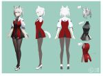  animal_ears character_design heels pantyhose sketch tagme tail 