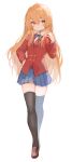  aisaka_taiga seifuku sorotu thighhighs toradora! 