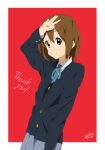  ani_ hirasawa_yui k-on! seifuku tagme 