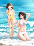  bikini chitanda_eru cleavage hyouka ibara_mayaka mery_(yangmalgage) swimsuits tagme wet 