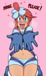  afrobull bodysuit pokemon skyla_(pokemon) tagme 