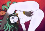  afrobull anus kid_icarus masturbation medusa monster_girl naked pussy pussy_juice 