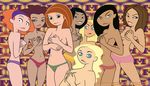  bonnie_rockwaller crystal darklightsun disney hope jessica kim_possible kimberly_ann_possible liz marcella tara 