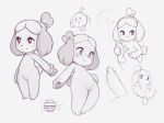  2018 animal_crossing anthro balls bedroom_eyes breasts canine collage dog erection faceless_male female flat_chested half-closed_eyes handjob hi_res isabelle_(animal_crossing) kekitopu low-angle_view male male/female mammal monochrome navel nintendo nipples nude penis precum pussy seductive sex shih_tzu sketch smile spread_legs spreading video_games 